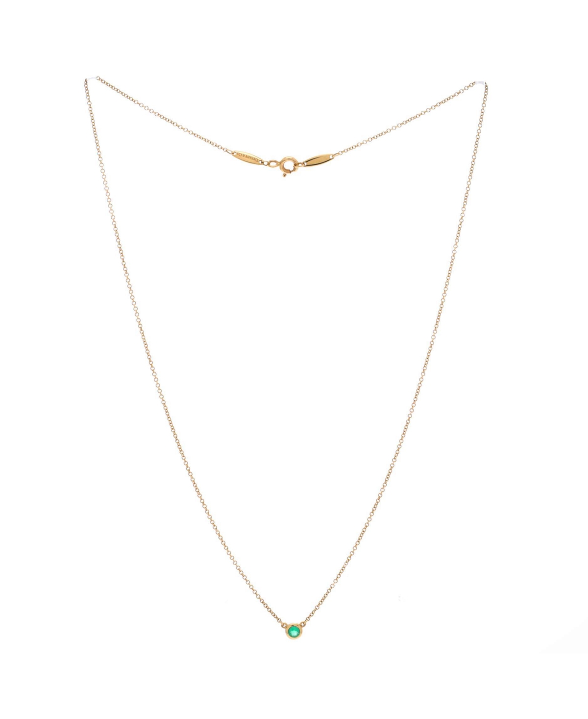 Pre-Owned Tiffany & Co Elsa Peretti Color By The Yard Pendant Necklace