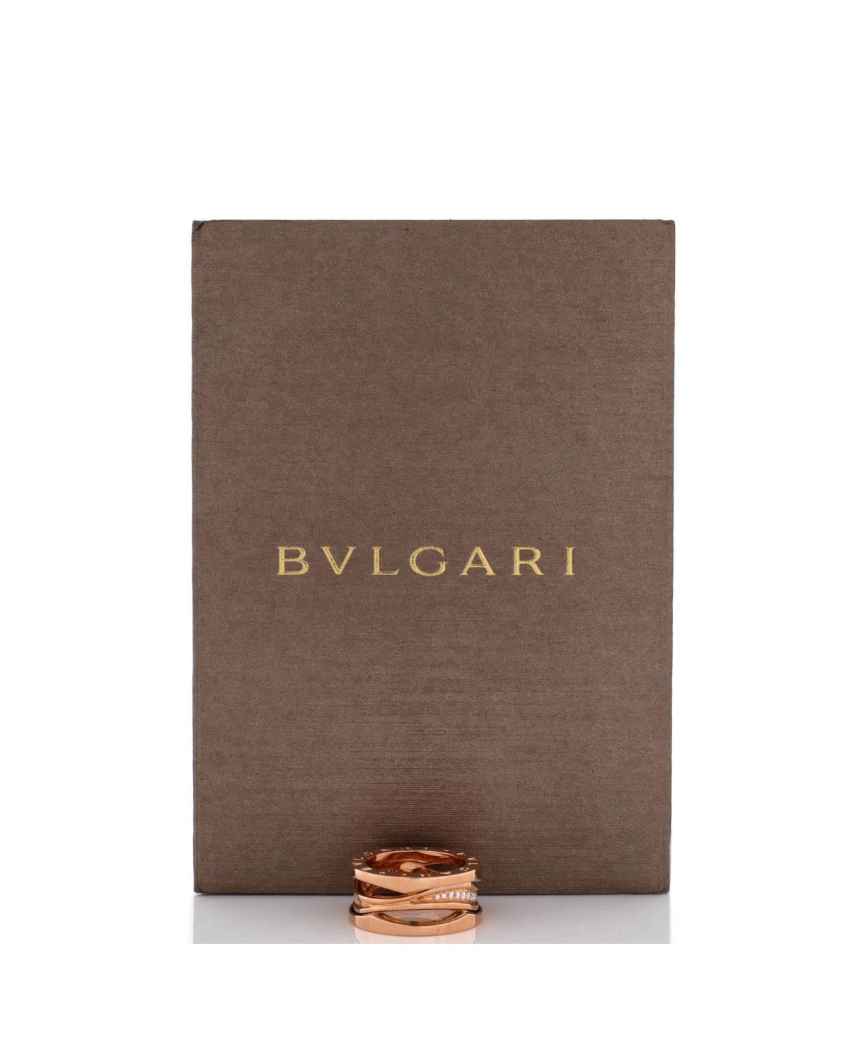 Pre-Owned Bvlgari B.Zero1 Design Legend Zaha Hadid Three Band Ring