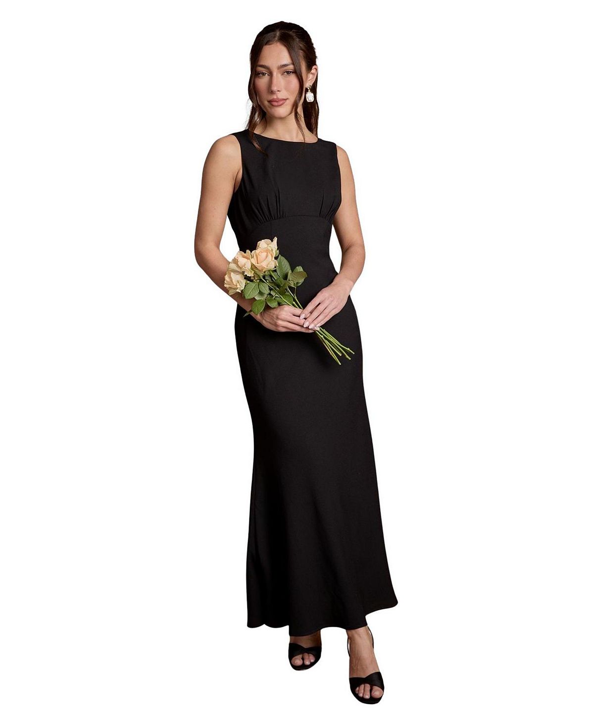 Coast Women's Petite Cowl Back Maxi Dress view 1 — MAYCSS fashion products