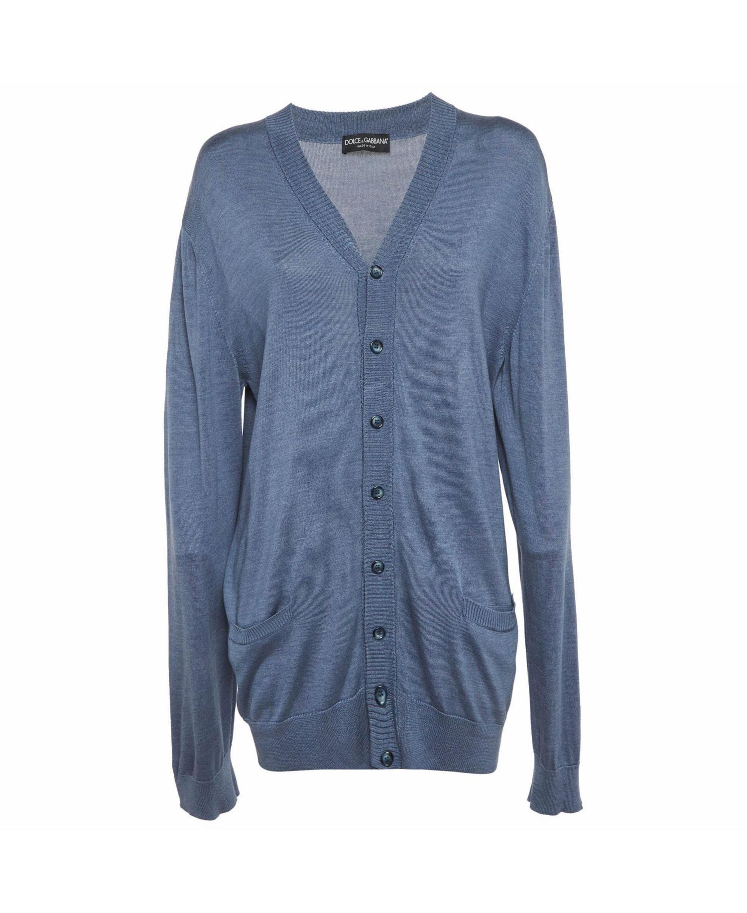 Men's Silk Knit Cardigan