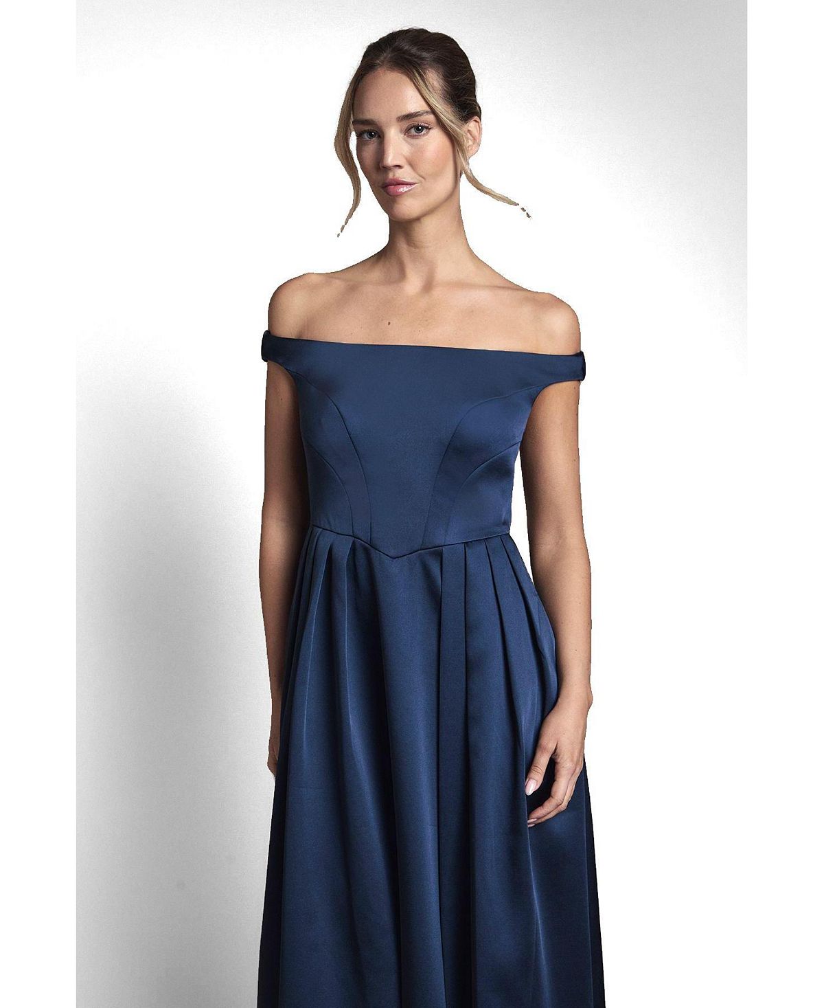 Coast Women's Bandeau Off-Shoulder Maxi Dress view 2 — MAYCSS fashion products