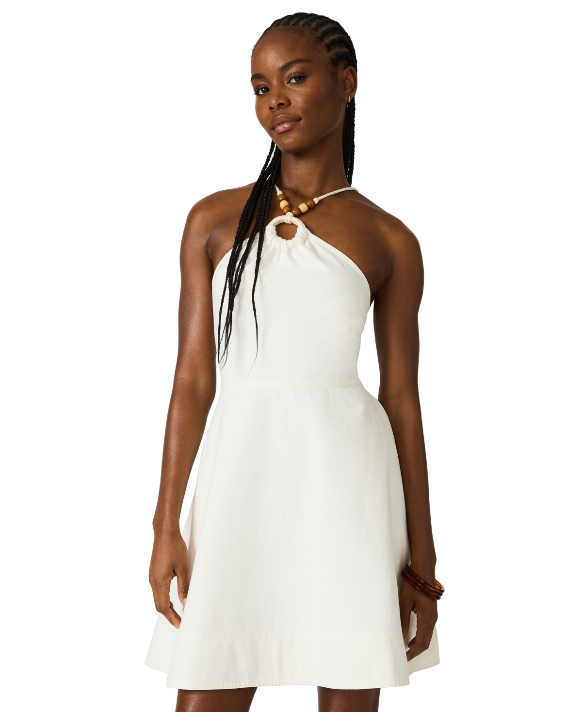Steve Madden Women's Elvis Halter Neck Dress