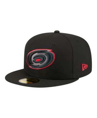 Men's Black Carolina Hurricanes Color Pop 59FIFTY Fitted Hat
