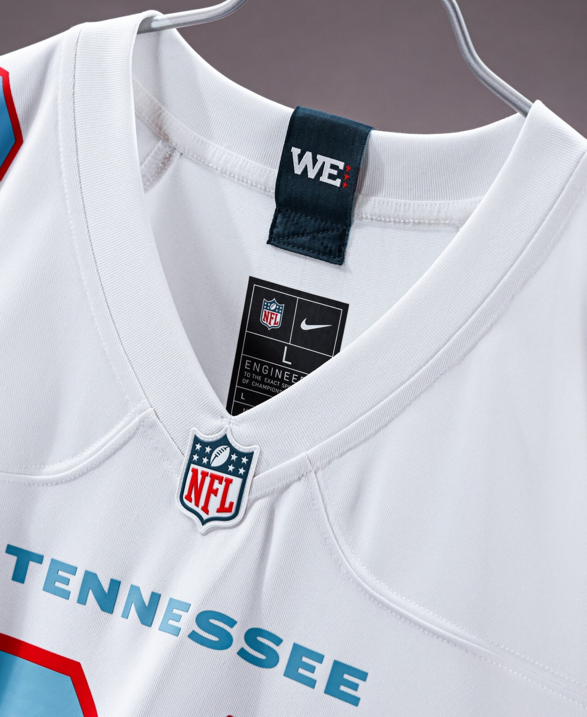 Nike Men's Wan'Dale Robinson White Tennessee Titans Game Jersey