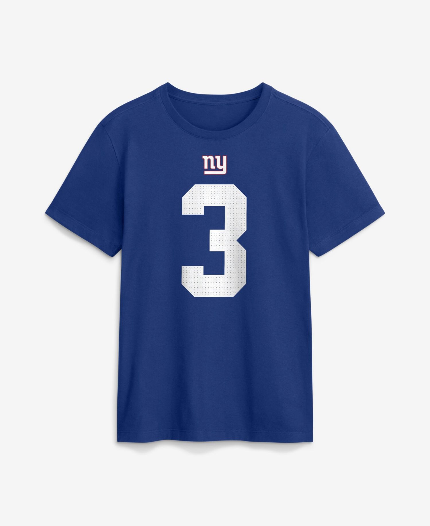 Men's Abdul Carter Royal New York Giants Player Name & Number T-Shirt