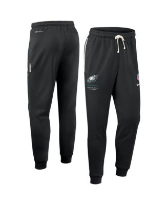 Men's Black Philadelphia Eagles Sideline Standard Issue Dri-FIT Taper Pants