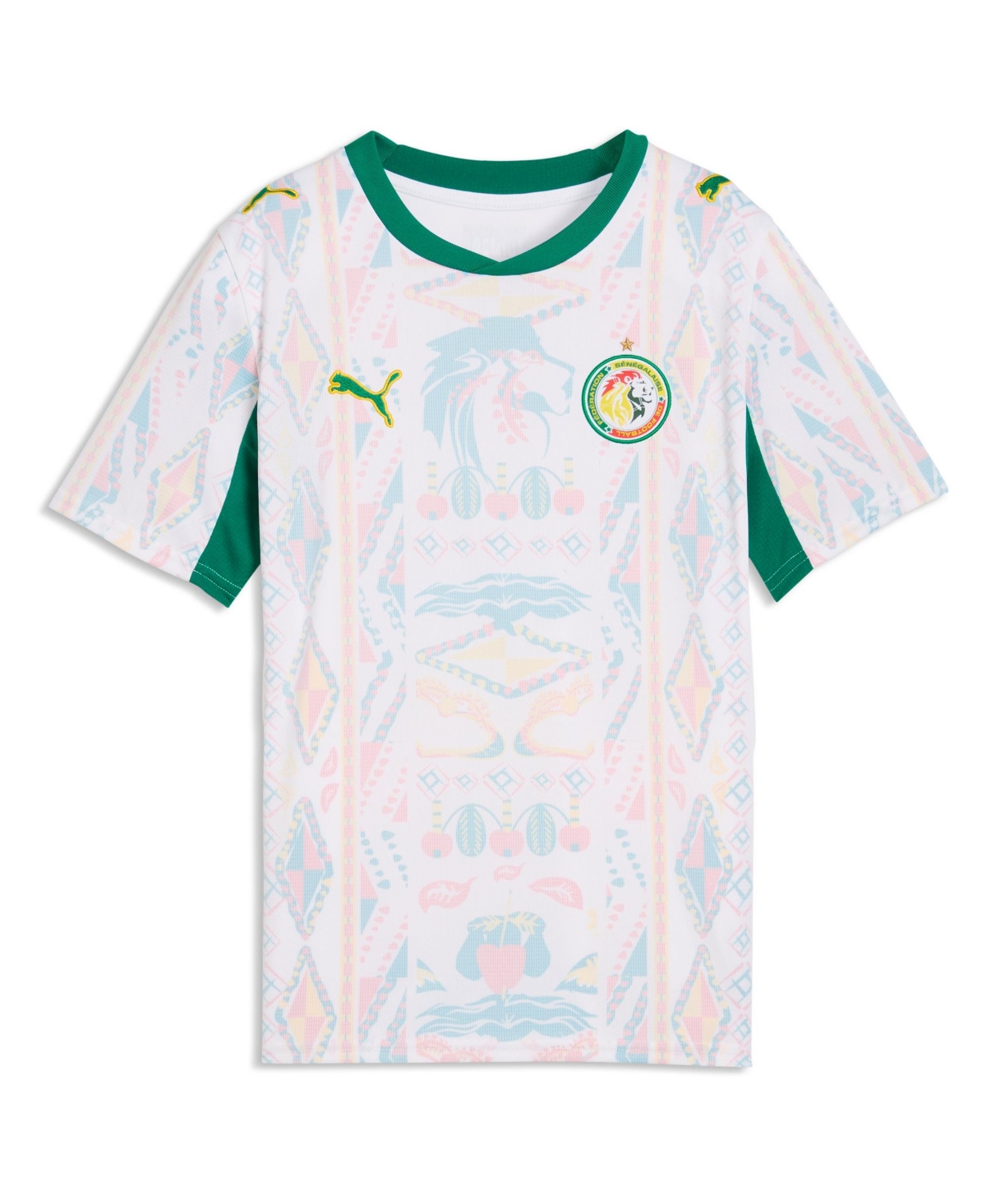 Puma Big Boys and Girls White Senegal National Team 2026 Home Replica Jersey