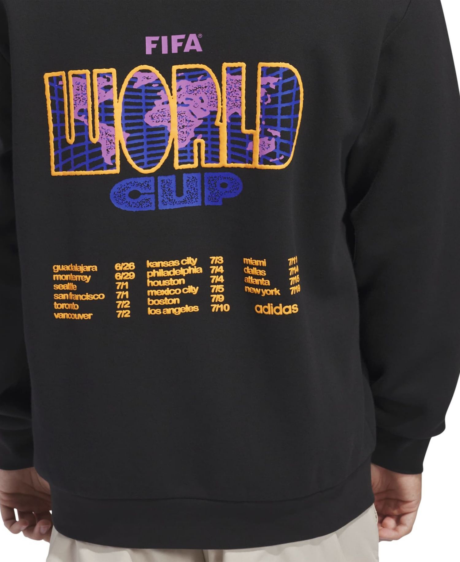 Men's Black 2026 FIFA World Cup Tour Hoodie