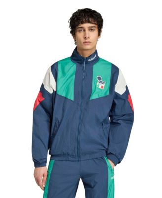 Men's Blue Italy National Team EQT Full-Zip TrackSweatshirt