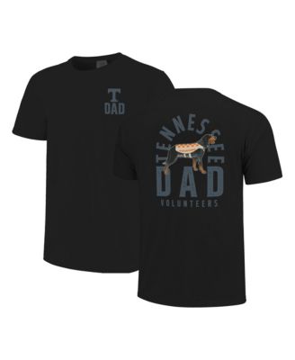 Men's Black Tennessee Volunteers Father's Day Mascot Overlay T-Shirt