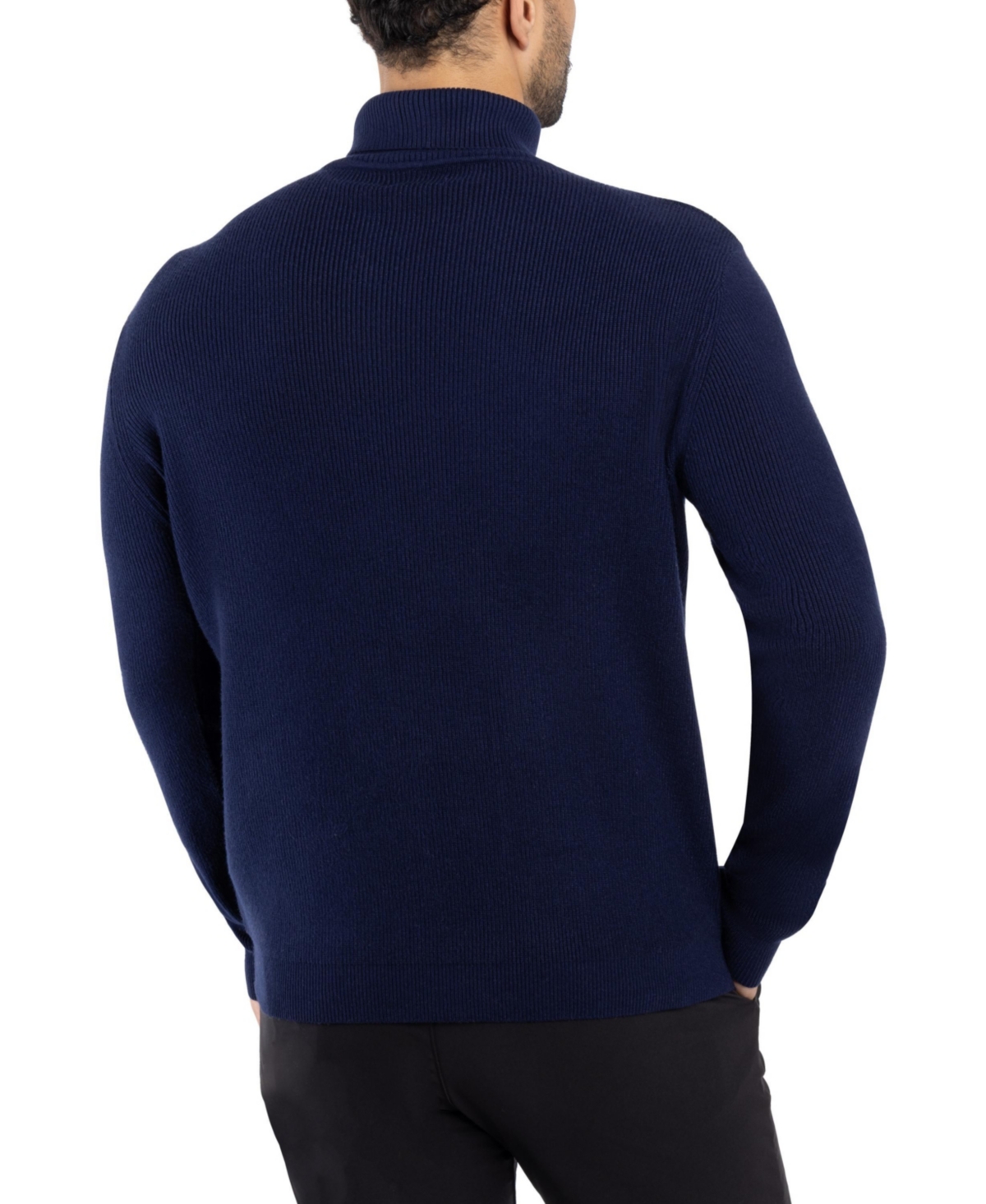 Spring + Mercer Men's Spring + Mercer Ribbed Turtle Neck Sweater