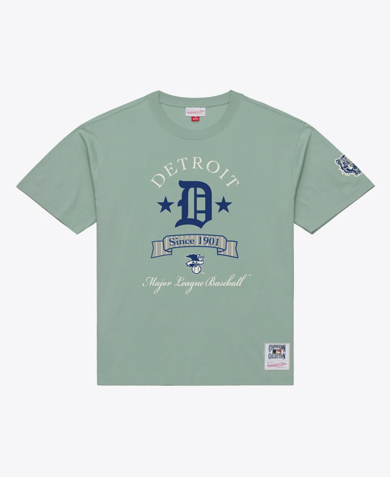 Men's Green Detroit Tigers Yacht Rock T-Shirt
