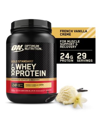 Gold Standard 100% Whey Protein Powder, French Vanilla Creme, 2 Pound (Packaging May Vary)