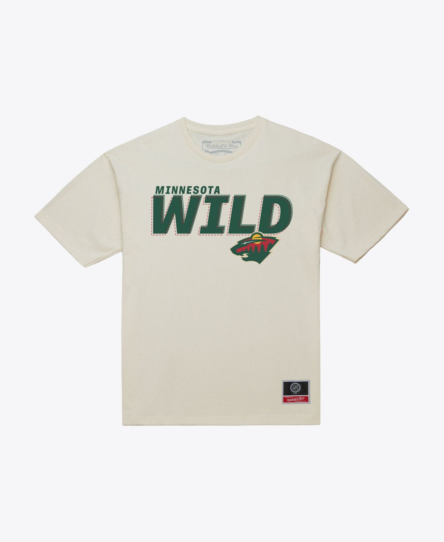 Men's Cream Minnesota Wild Core Plus T-Shirt