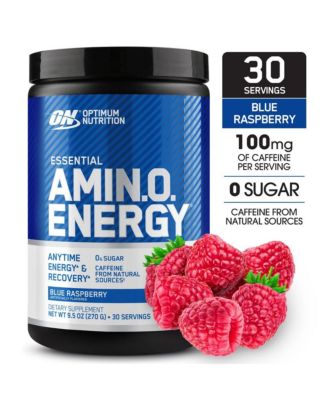 Amino Energy, Pre Workout with Tea, BCAA, Amino Acids, and Coffee Extract, Raspberry, 30 Servings