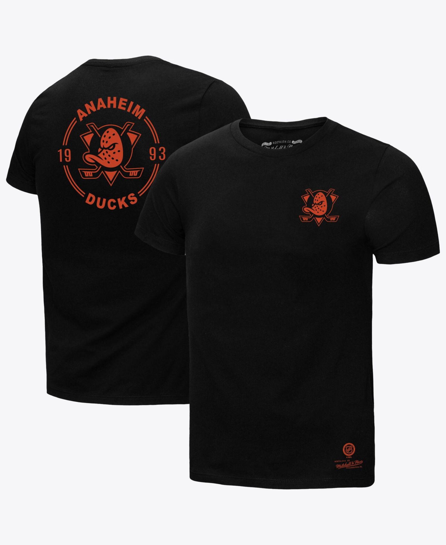 Men's Black Anaheim Ducks Core Penalty Box 3.0 T-Shirt