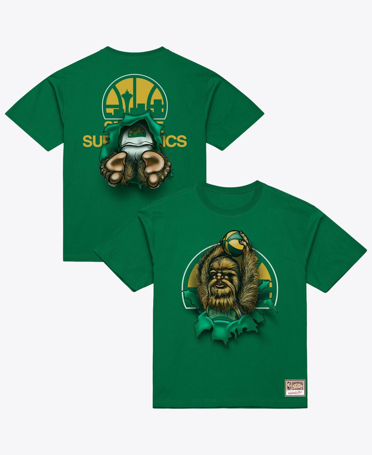 Men's Green Seattle Supersonics Breakthrough T-Shirt