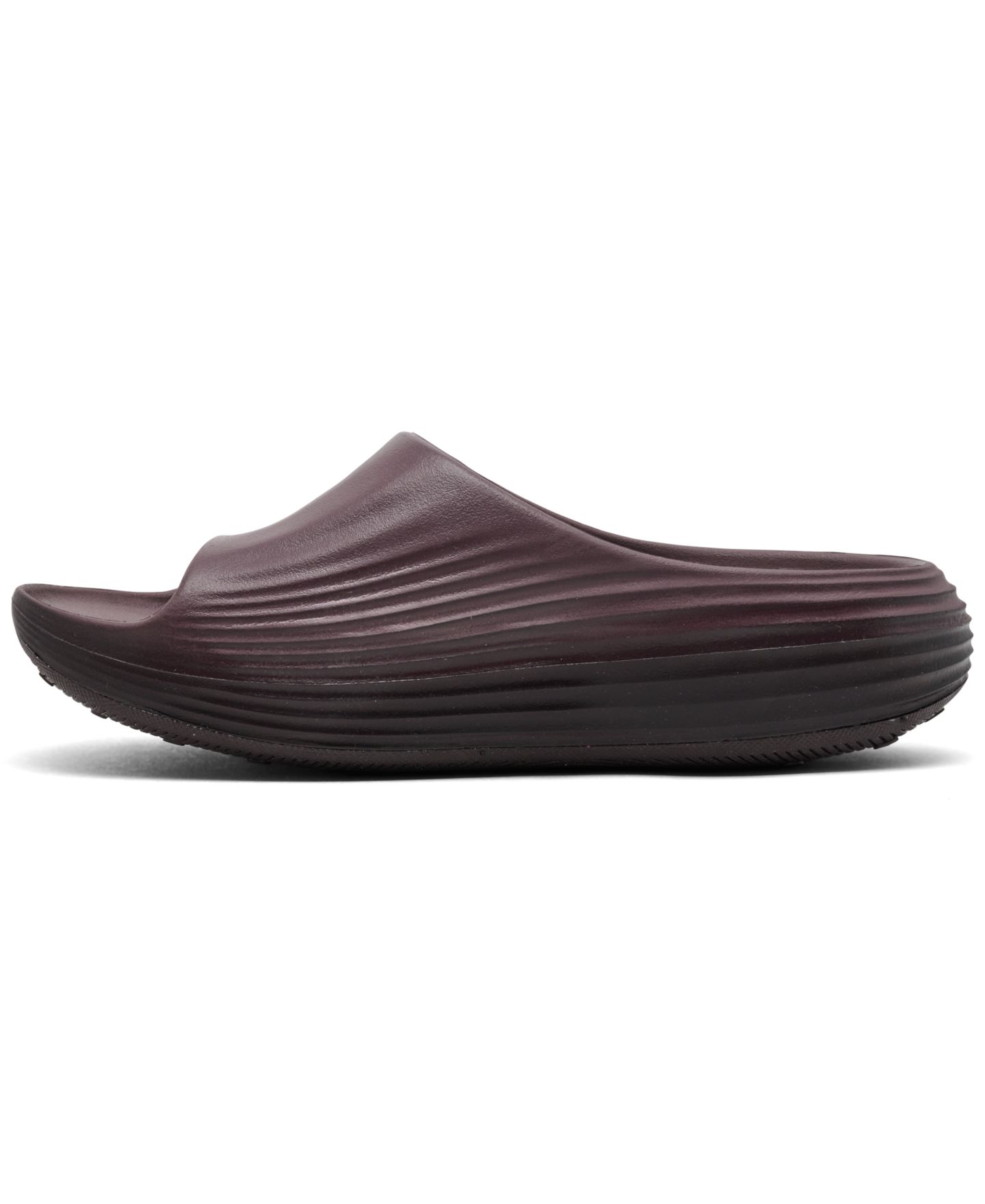 Женские сандалии Nike ReactX Rejuven8 Recovery Slide, цвет: Бордовый пепельный — фото 2