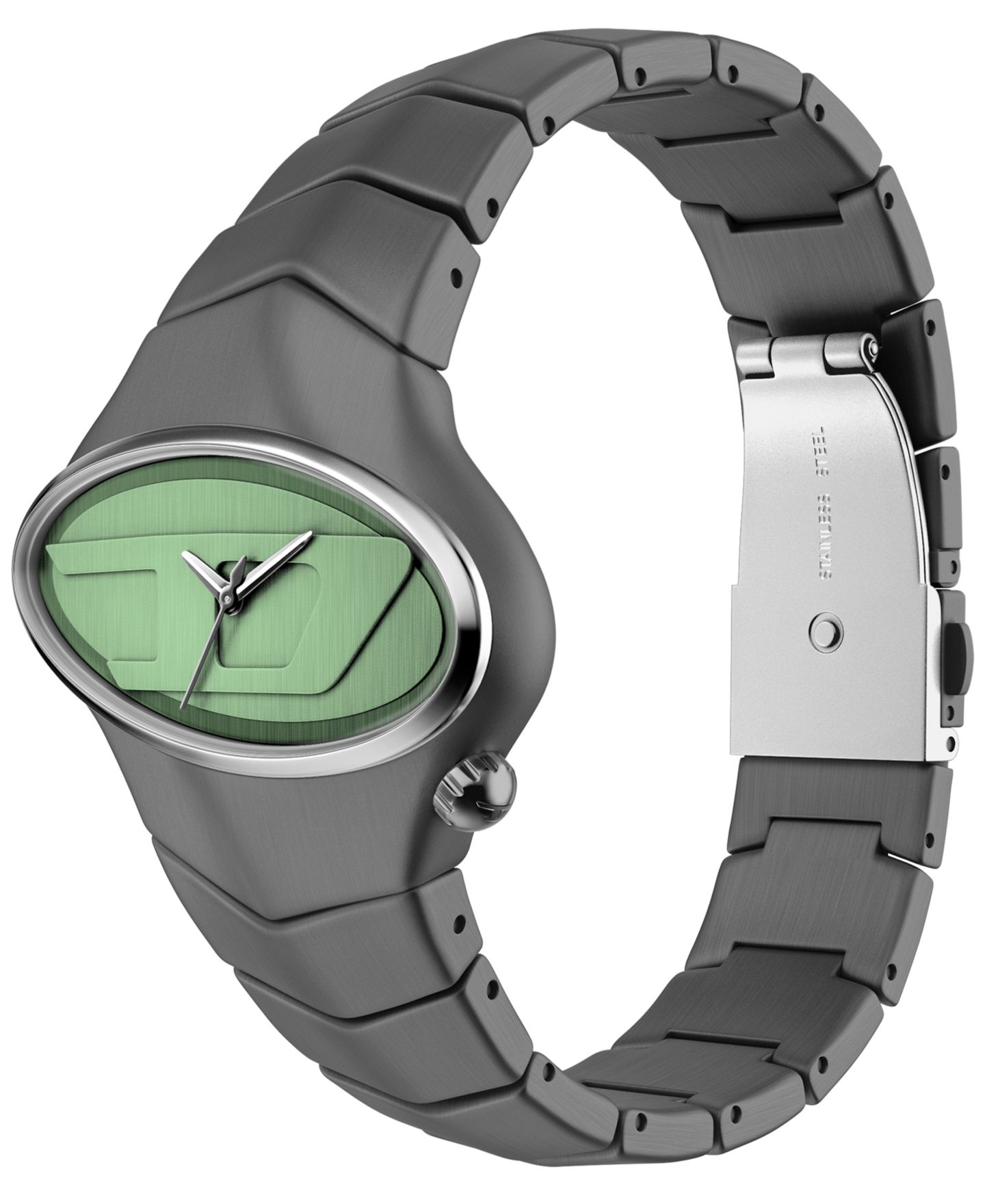 Мужские часы Diesel D-Rush Quartz Gunmetal Stainless Steel 42mm — фото 6