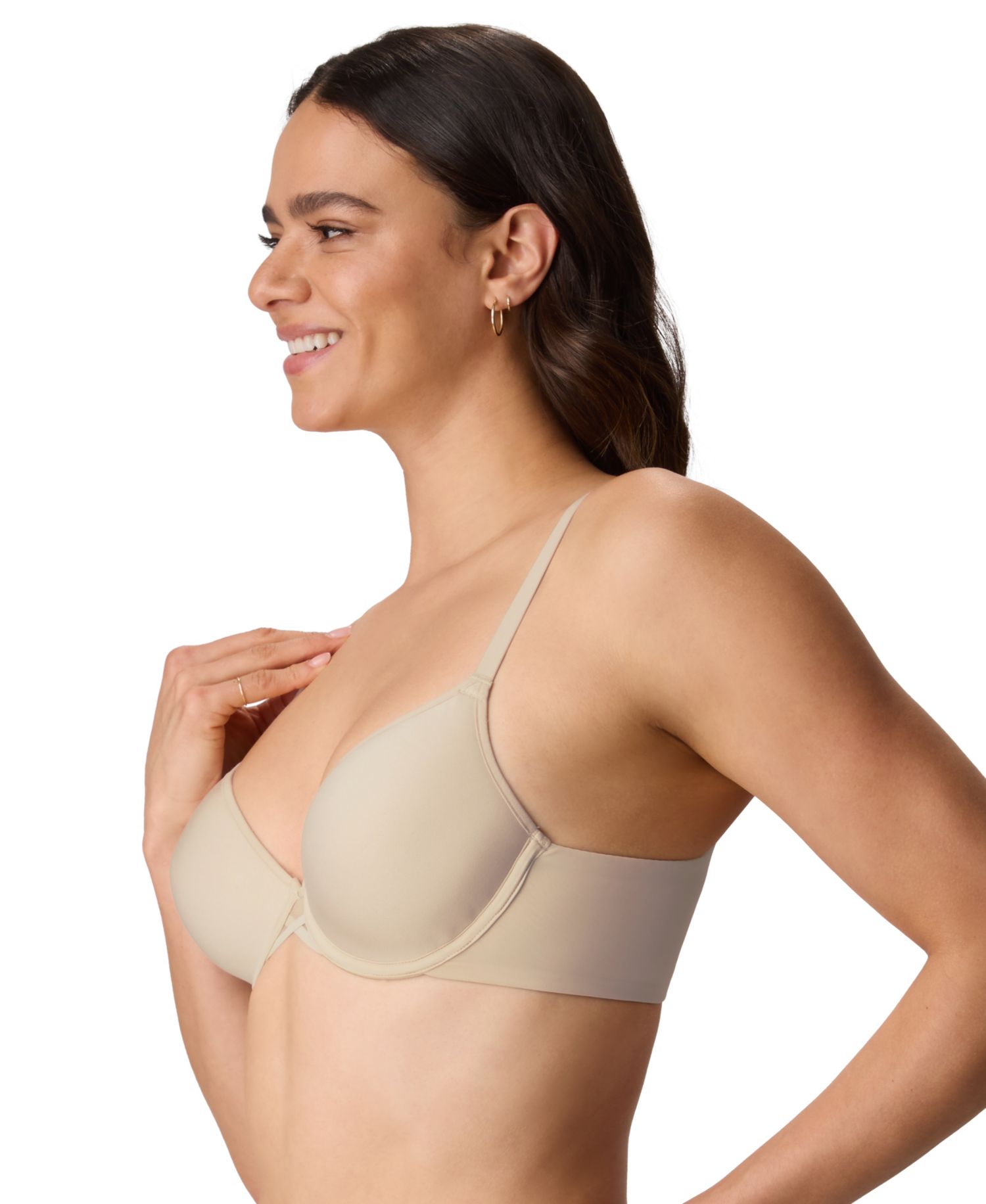 Women's Barely There Lightweight Breathable Spacer Underwire Bra, DM2505