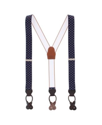 Men's The Micro Bow Classic Elastic Button End Suspenders