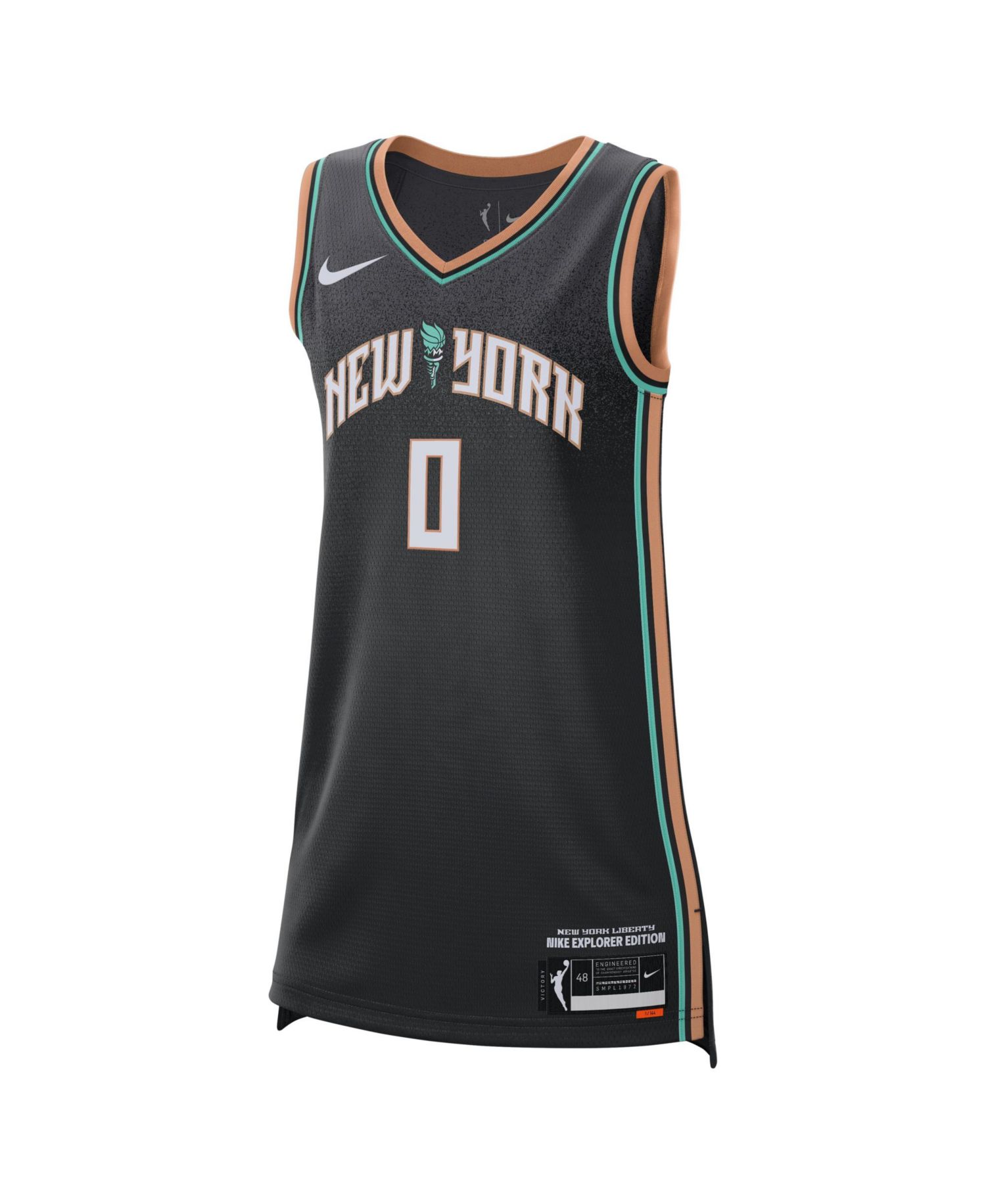 Men's and Women's Satou Sabally Black New York Liberty Explorer Edition Victory Jersey