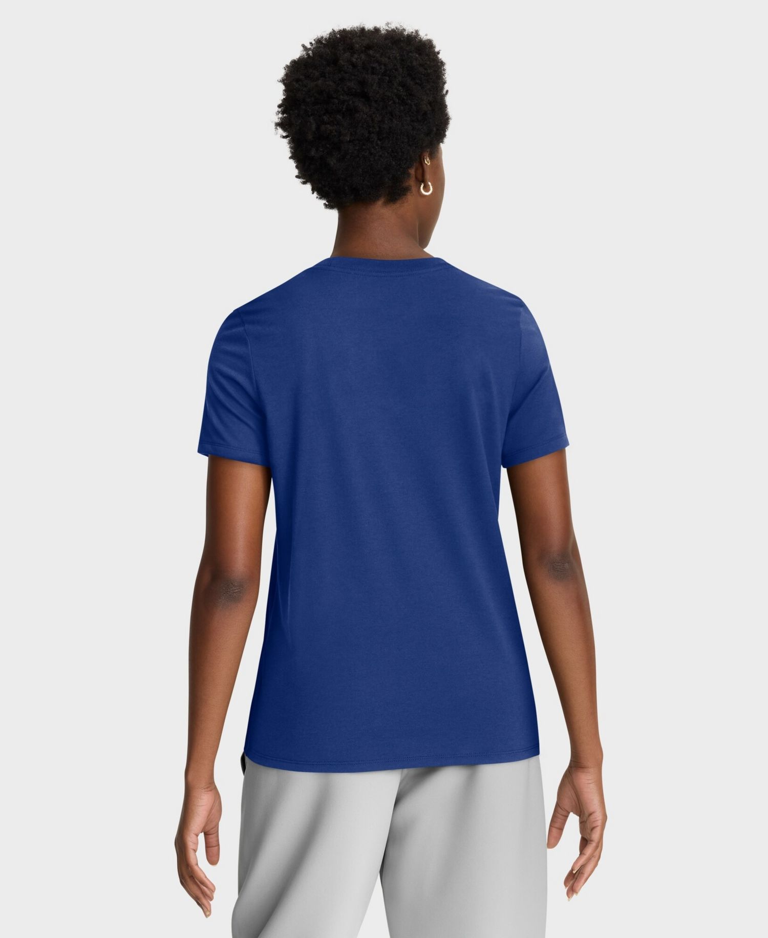 Women's Royal New York Mets Authentic Collection Early Work Tri-Blend Dri-FIT T-Shirt