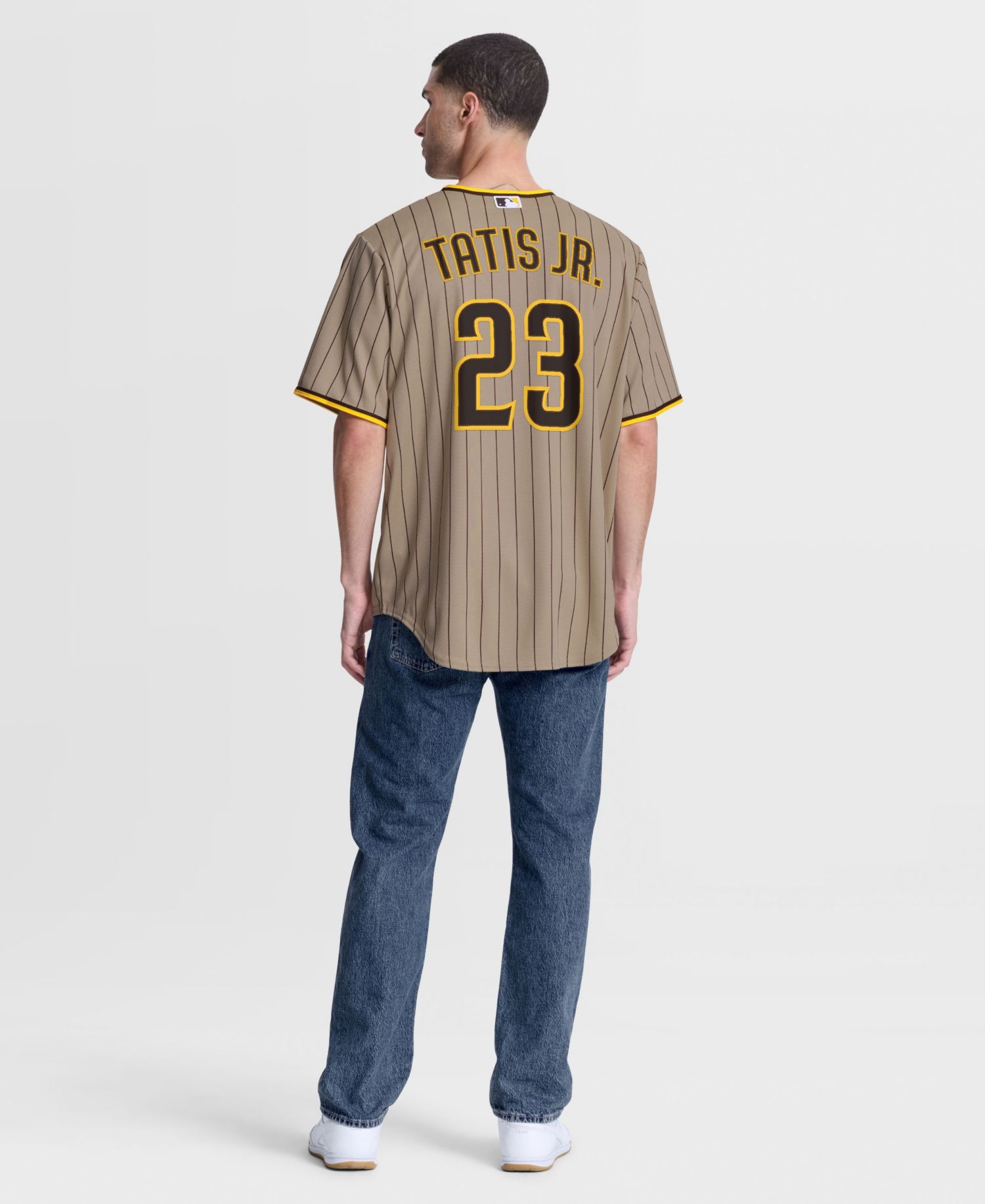 Men's Fernando Tatis Jr. Sand San Diego Padres Alternate Replica Jersey