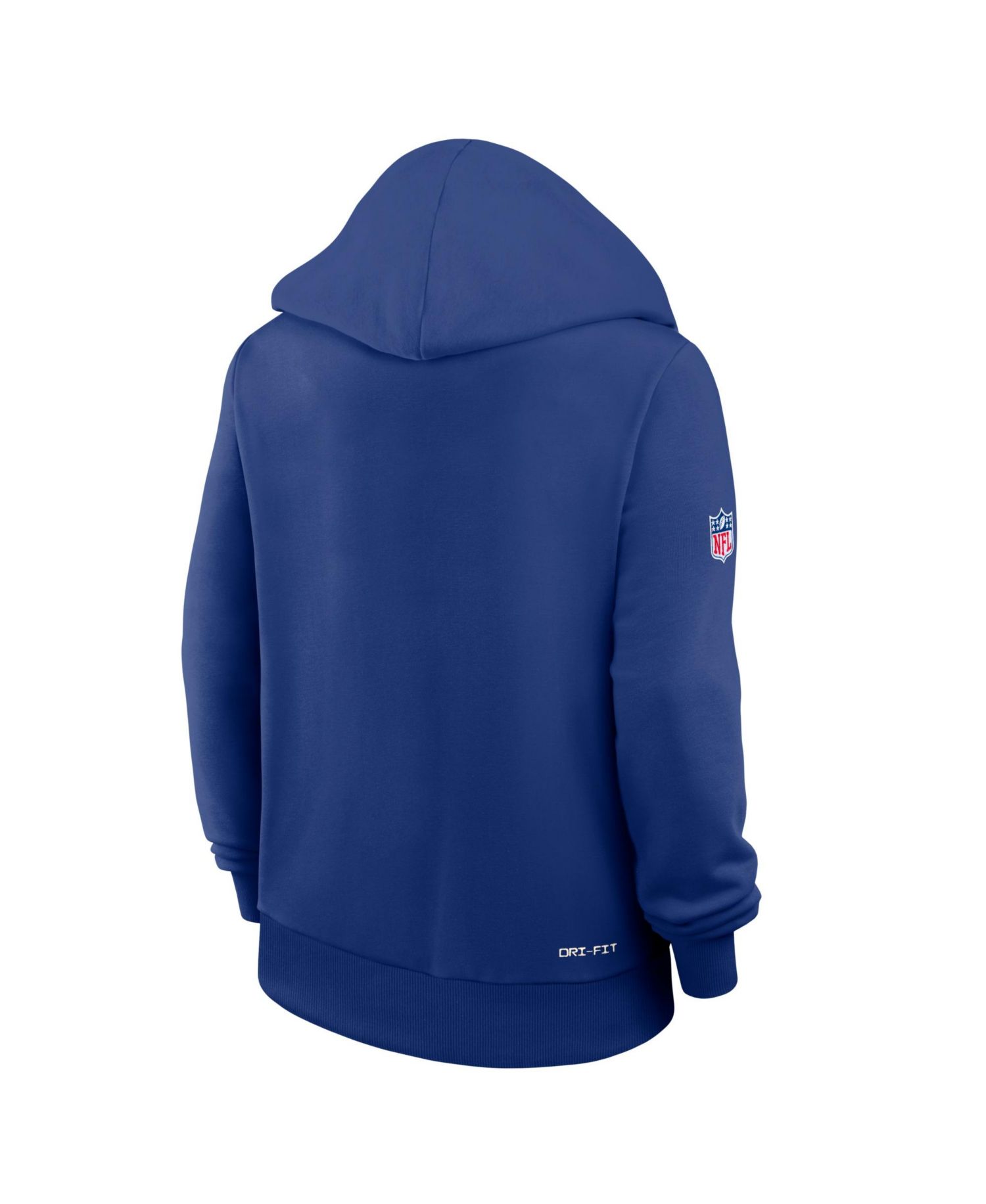 Women's Royal New York Giants Sideline Standard Issue Dri-FIT Hoodie