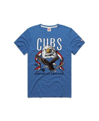 Men's Royal Chicago Cubs America's Pastime Tri-Blend T-Shirt