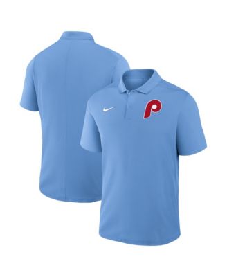 Men's Light Blue Philadelphia Phillies Alternate Victory Dri-FIT Polo Shirt