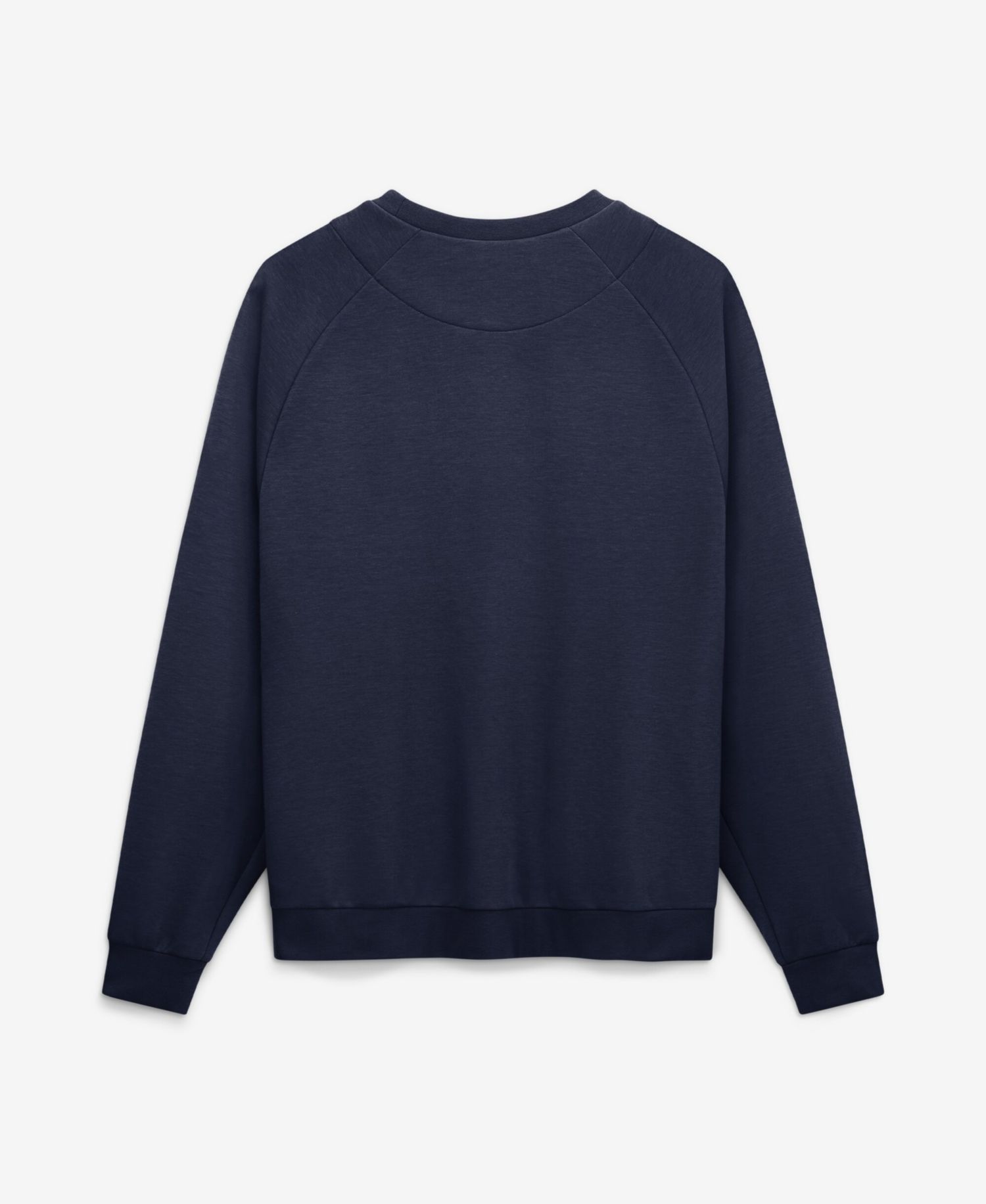 Men's Navy Michigan Wolverines Premium Performance Raglan Dri-FIT Sweatshirt