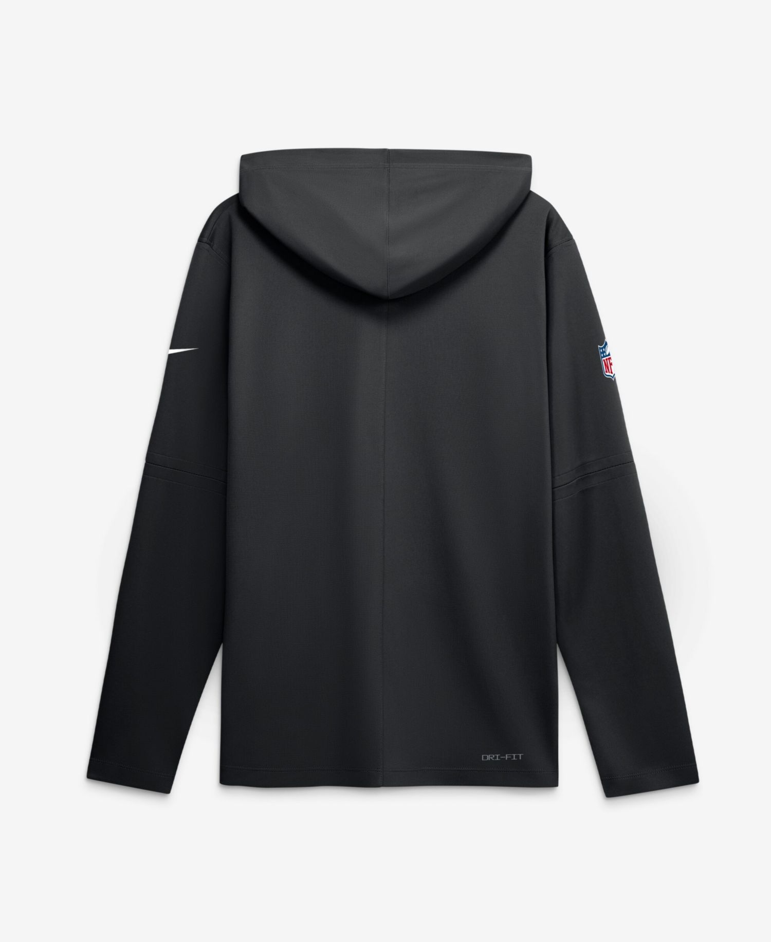 Men's Black Pittsburgh Steelers Sideline Lightweight Long Sleeve Dri-FIT Hoodie