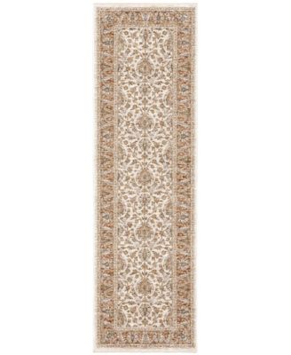 Maharaja 5091Z Rust and Ivory 2'3" x 7'6" Runner Rug