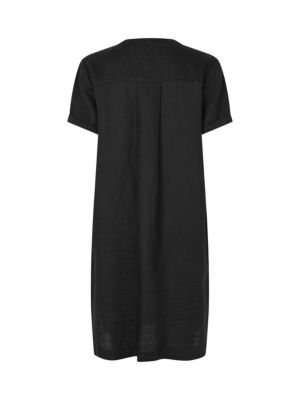 masai linen dress Masai Copenhagen Niela Stripe Linen Shift Dress In Earth Red - 63% Off