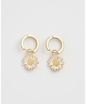 Daisy Huggie Earrings