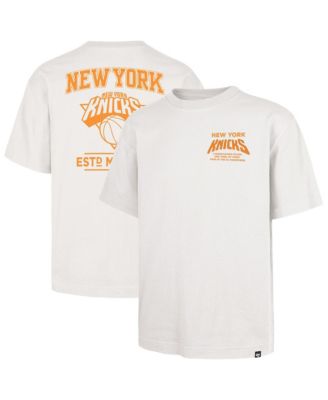 Men's Cream New York Knicks Foundation T-Shirt