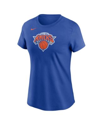 Women's Blue New York Knicks Core T-Shirt