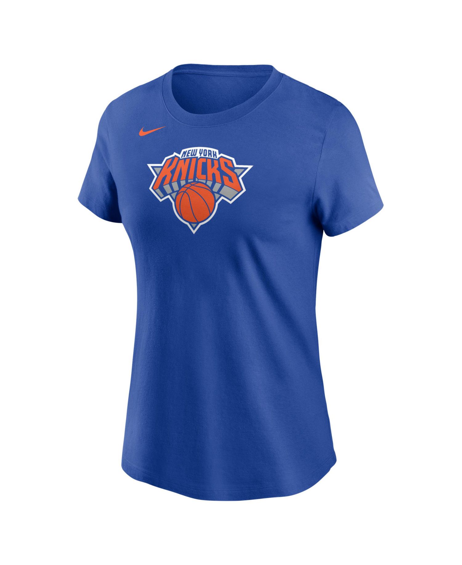 Women's Blue New York Knicks Core T-Shirt