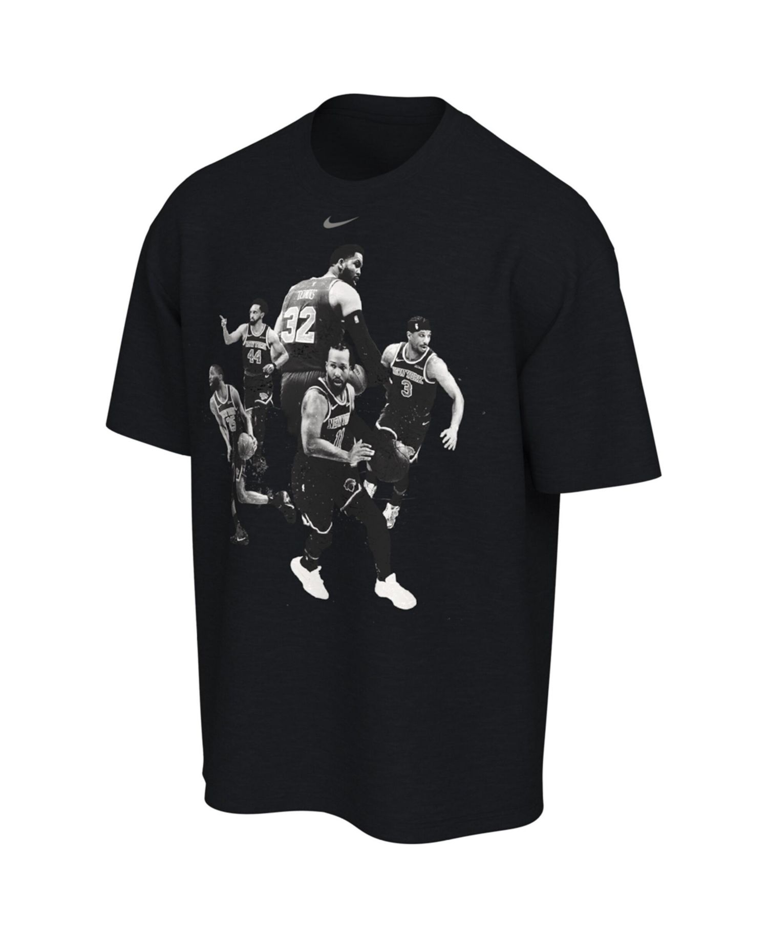 Men's and Women's Black New York Knicks Lightspeed T-Shirt