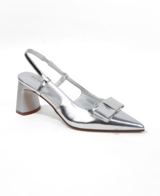 Women's Eloise Bow Accent Slingback Pumps
