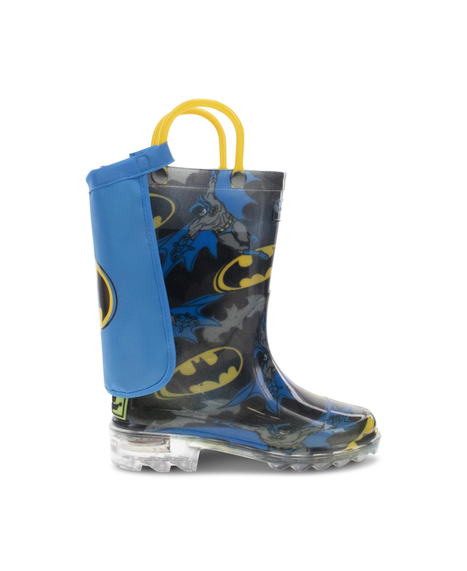 Kids Batman Lighted Rain Boot