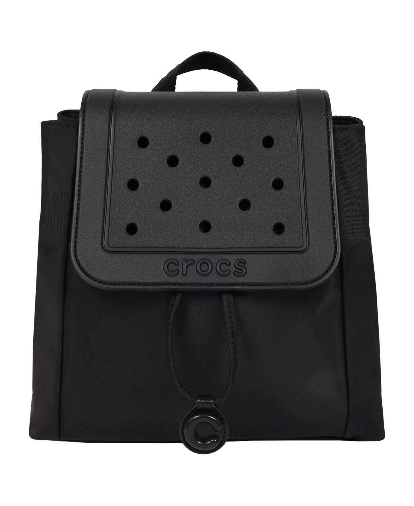 Рюкзак Crocs Mini Fashion with EVA Flap Jibbitz Compatible Small Purse, цвет: Чёрный — фото 1