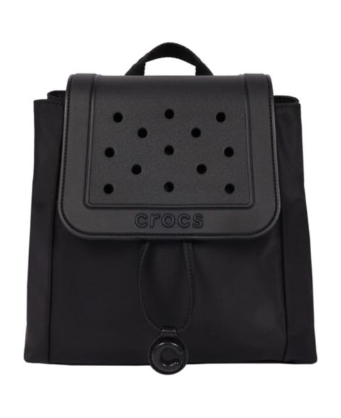 Рюкзак Crocs Mini Fashion with EVA Flap Jibbitz Compatible Small Purse, цвет: Чёрный