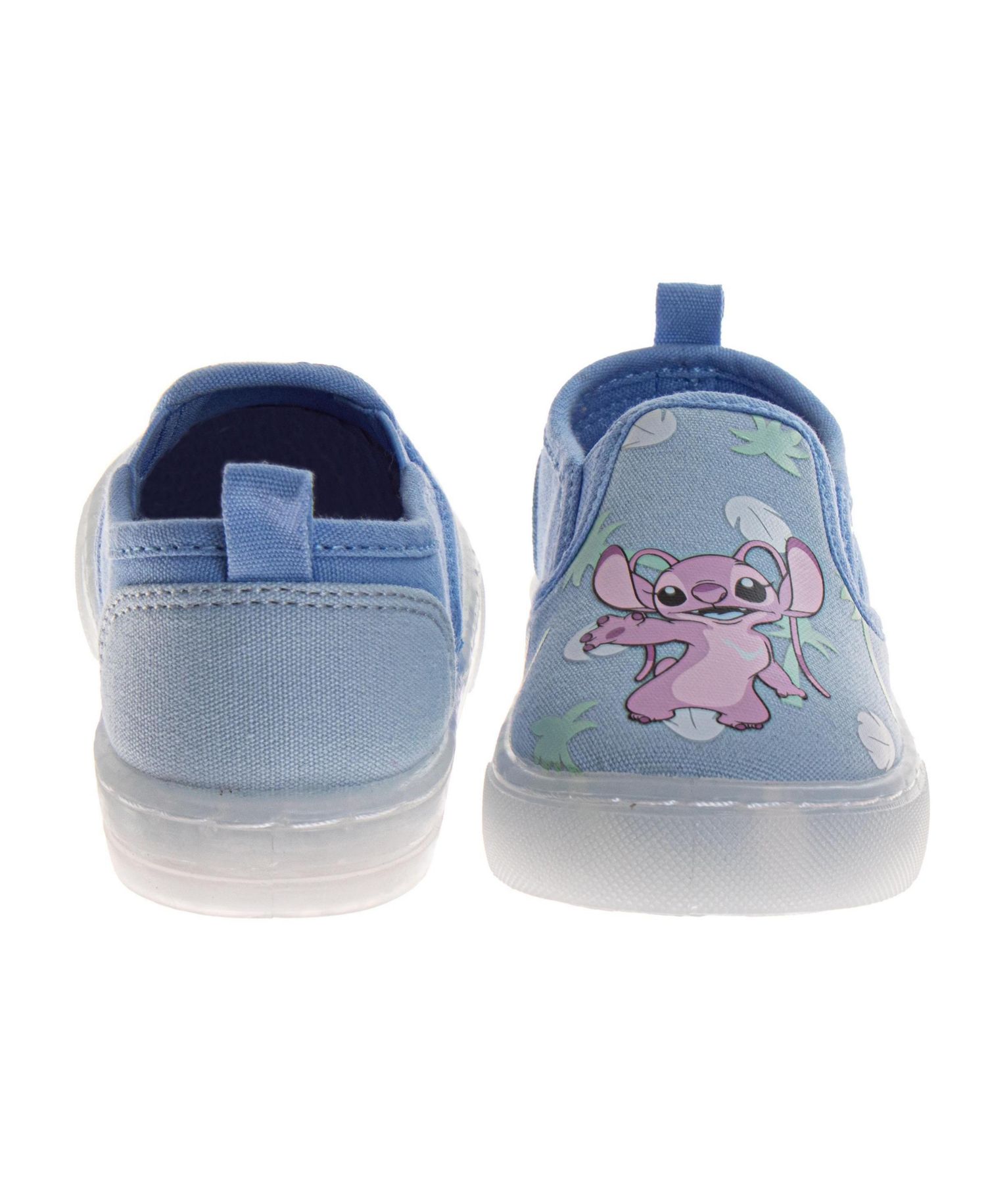 Big Girls Lilo and Stitch Girls Shoes, Girls Slip- On, Canvas Shoes - Kids Loafers