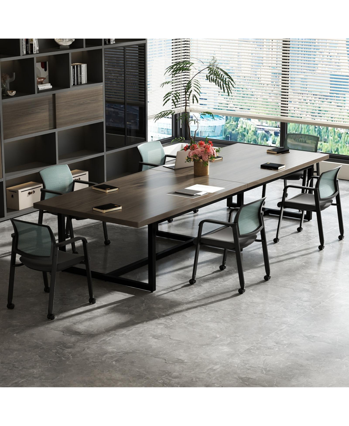 Gymax Piece Conference Chairs Stackable Office Guest Mesh Chair Waiting Room Wheels