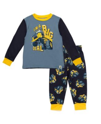 Little Boys' 5-8 2-Piece Pajama Top and Bottoms Set