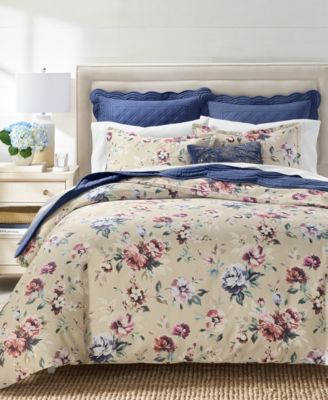Ophelia Floral 2-Piece Duvet Cover Set, Twin/Twin XL