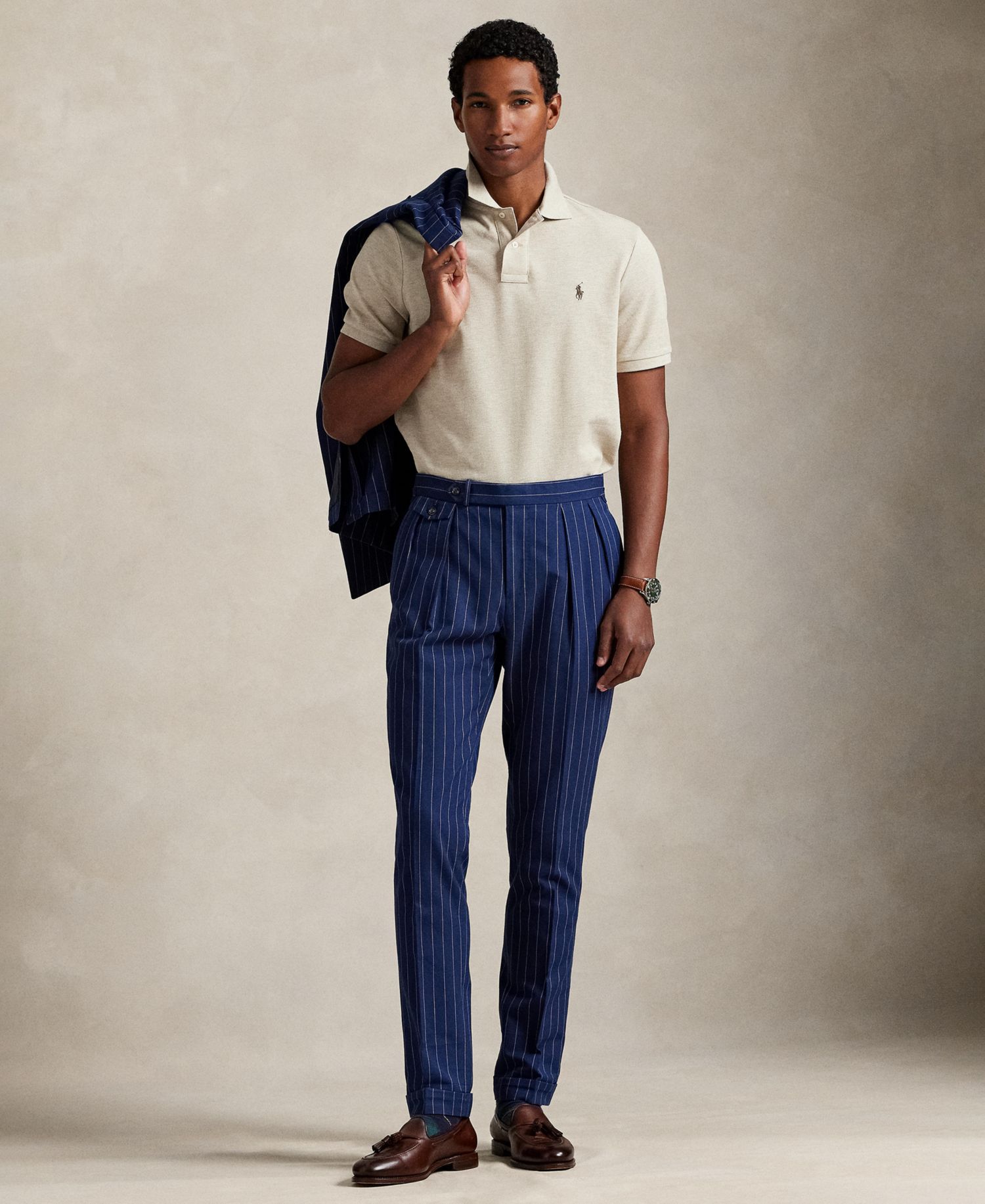 Men's Classic-Fit Mesh Polo Shirt