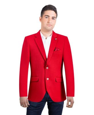 Men's Slim Fit Solid Blazer Sports Coat
